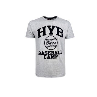 Hybrid T-Shirt Men ไฮบริด เสื้อยืดแขนสั้นชาย สีเทา (Top Dry)