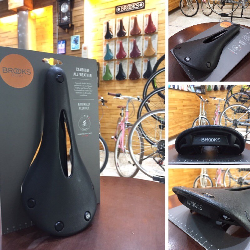 เบาะ_อานจักรยาน BROOKS C15 Cambium All Weather Black
