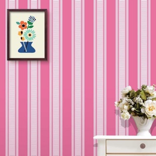 Wallpaper sticker วอลเปเปอร์ชนิดมีกาวในตัว กันน้ำ DIY ราคาถูก ติดผนัง แต่งบ้าน ร้านค้าวอลเปเปอร์สติ๊กเกอร์ติดผนัง