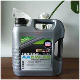 น้ำมันเครื่องลิควิโมลี่สังเคราะห์แท้5w-30แกลลอน4ลิตร
LiquiMoly SPECIAL TEC