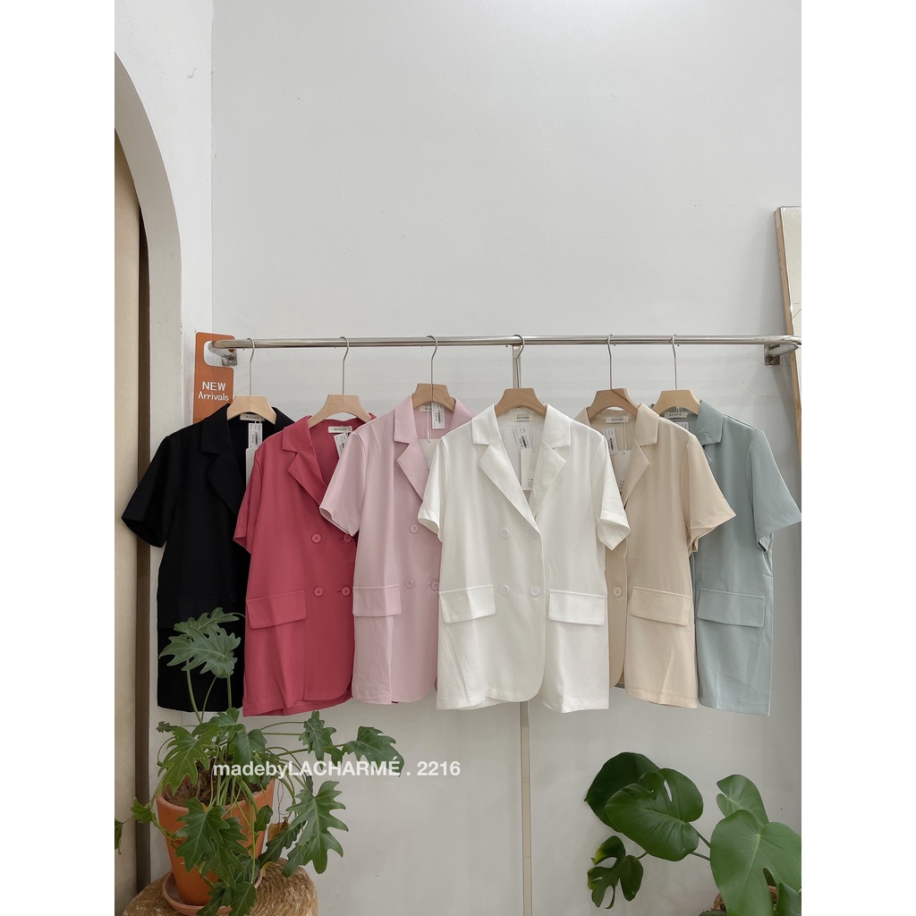 เบลเซอร์กระเป๋า 4 กระดุม 2216