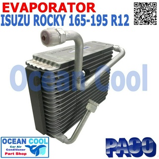 คอยล์เย็น อีซูสุ ร๊อกกี้ น้ำยา R12 EVA0064 Evaporator Isuzu Rocky 165 - 195 R12 PACO ตู้แอร์ คอยเย็น อะไหล่ แอร์