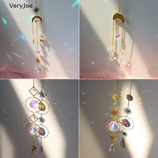 [VeryJoe] จี้คริสตัล รูปดวงอาทิตย์ แฮนด์เมด DIY สําหรับตกแต่ง