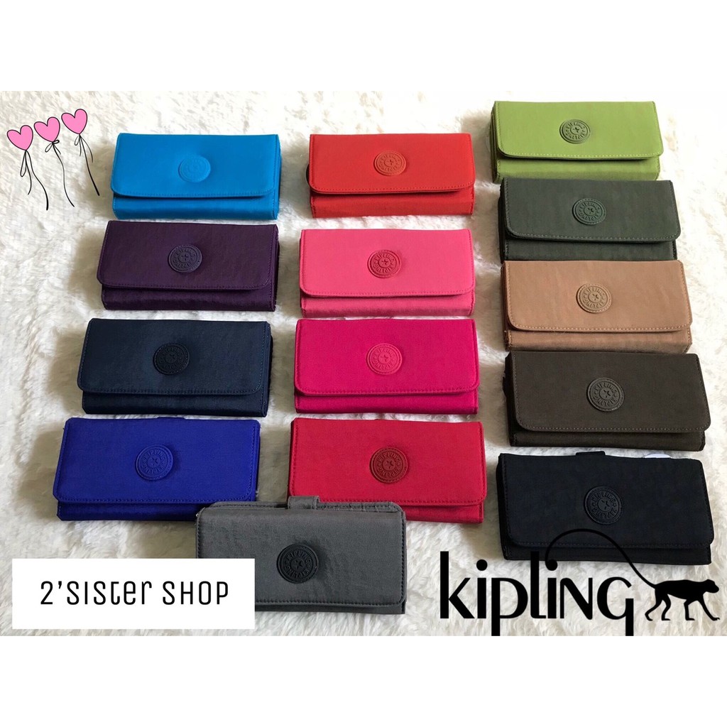กระเป๋าสตางค์Kiplingรุ่นพับยาว 👜
