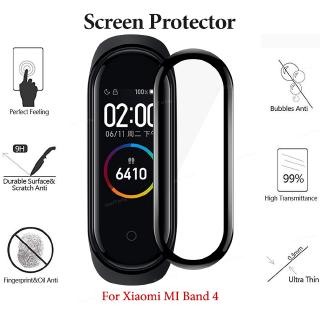 ฟิล์มกันรอยหน้าปัดนาฬิกาข้อมือ 3D สำหรับ Xiaomi Mi Band 5 4