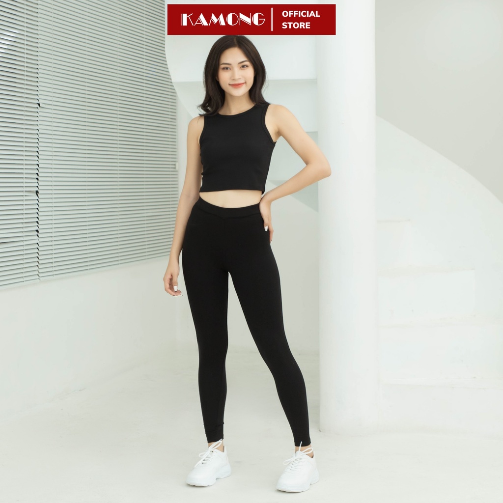 พร้อมส่ง เลคกิ้งสีดำล้วนขายาวยืดได้เยอะมาก