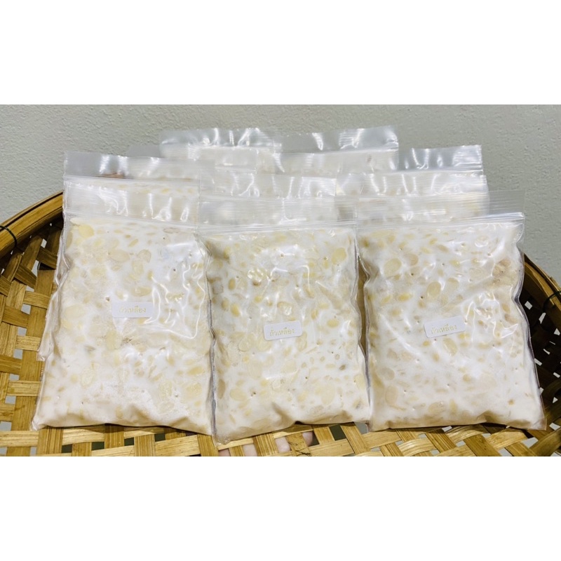 Tempeh เทมเป้สด (งาดำ+ถั่วเหลือง) 100 กรัม ❗️ กดเลือกส่งแบบเย็น แถม 1 ชิ้นทุกออเดอร์