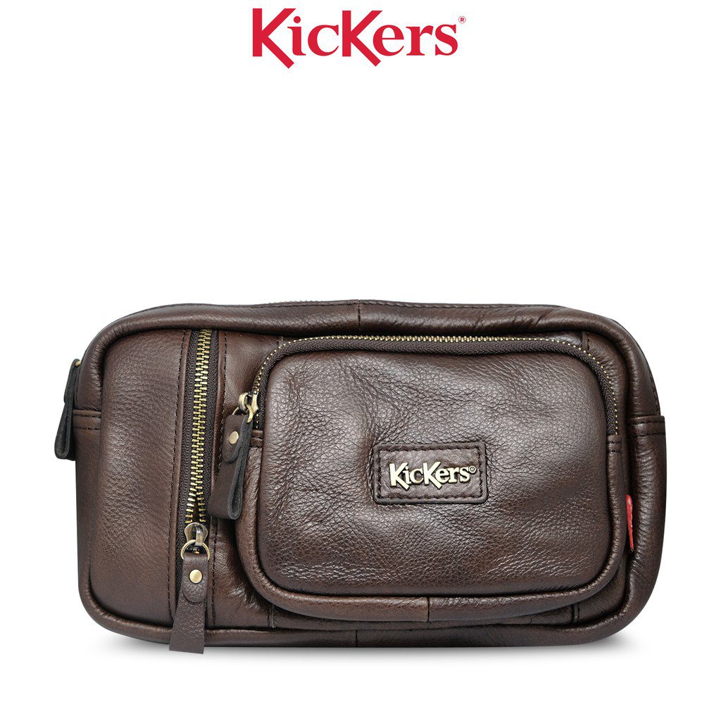[SHOPEE EXCLUSIVE] Kickers Leather Crossbody & Waist Bag KIC0061 9C2C ...