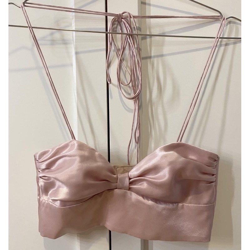 crop satin ของ Mad moiselle Intimates x pomelo