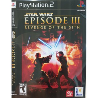 แผ่นเกมส์ PS2 - StarWars Eposode 3 (เก็บปลายทางได้ครับ) ✅✅