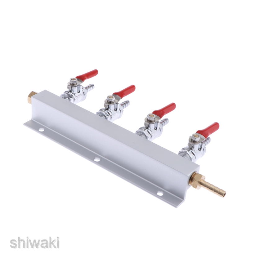 【In Stock】 2Way/3Way/4Way CO2 Beer Gas Manifold Distributor Check