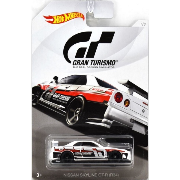 Hot Wheels Nissan Skyline GT-R R34 รถโมเดล