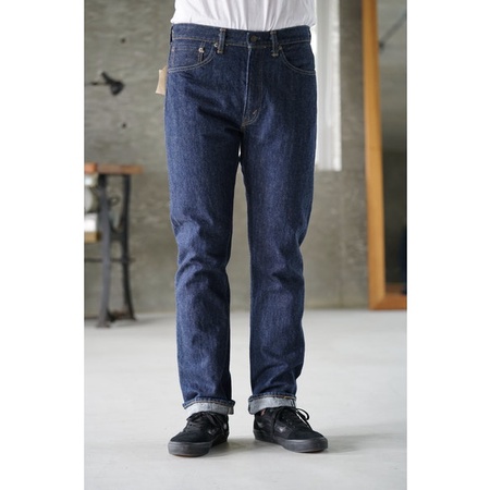 กางเกง orSlow 107 Ivy Slim Fit Selvedge Denim