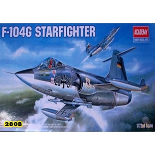 โมเดลเครื่องบิน Academy Model 1/72 AC12443 LOCKHEED F-104G STARFIGHTER