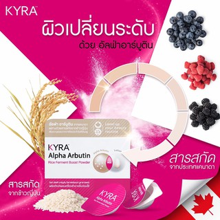 ผงเผือกเร่งขาว( Kary Alpha Arbutin) อัลฟ่าอาร์บูติน ช่วย เรื่องผิวกระจ่างใสอย่างล้ำลึก