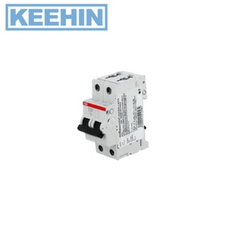 เซอร์กิตเบรคเกอร์ MCB SH202-C 2P 10A 6KA ABB Circuit Breakers MCB SH202-C 2P 10A 6KA ABB