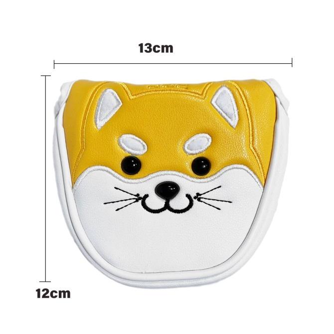 ผ้าคลุมพัตเตอร์กอล์ฟ Akita สีเหลือง