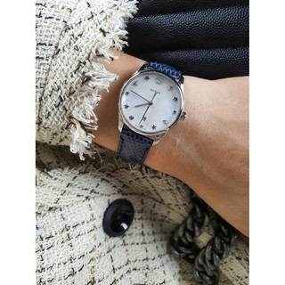 GUCCI G Timeless Mother of Pearl Dial Ladies Watch  Shop อิตาลี มีใบรับประกัน