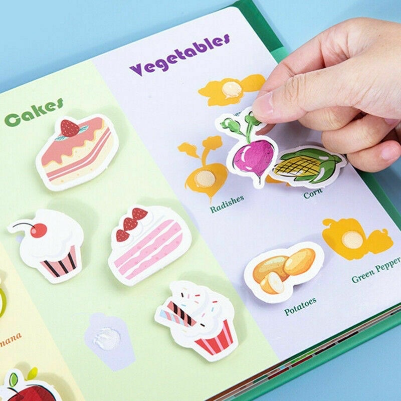 Quiet Book หนังสือกิจกรรมเพิ่มทักษะการเรียนรู้สำหรับลูกน้อย หนังสือเด็ก หนังสือเสริมพัฒนาการ ราคา ถูกที่สุด ดีลบีเคเค แกลเลอรีภาพที่ 6