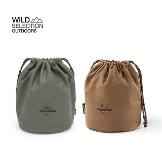 กระเป๋า ใส่ ของอเนกประสงค์ Naturehike  อุปกรณ์แคมป์ปิ้ง Drawstring storage pocket Canvas Storage NH21SN003