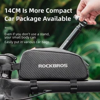 【TH Delivery】ROCKBROS เครื่องปั๊มลมจักรยาน อะลูมิเนียมอัลลอย ขนาดเล็ก 130PSI กันการสึกหรอ แบบพกพา น้ําหนักเบา สําหรับ AV FV