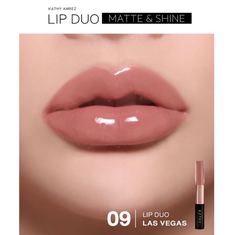 ส่งต่อ KATHY LIP DUO MATTE & SHINE / ลิปดูโอ