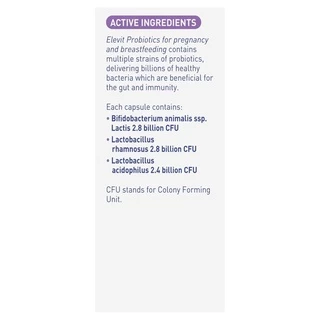 Elevit Probiotics Immunity & Gut Health 30 Capsules