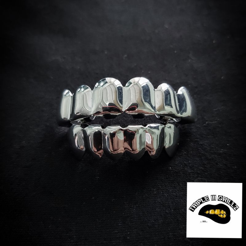 GRILLZ SILVER สีเงิน 6-6