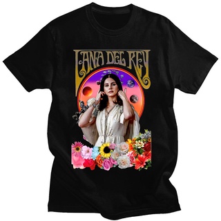 เสื้อยืดแขนสั้น ผ้าฝ้าย พิมพ์ลายกราฟฟิค Lana Del Rey ยุค 90 สไตล์วินเทจ ฮาราจูกุ โอเวอร์ไซซ์ สําหรับผู้ชาย และผู้หญิง