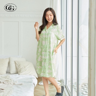 G&amp;G Nightwear รุ่น EN6P11 ชุดนอน กระโปรง สี GR Spun Rayon