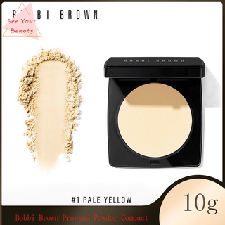 NEW Ver. Bobbi Brown Pressed Powder Compact แป้งฝุ่น 10g (บ็อบบี้ บราวน์)