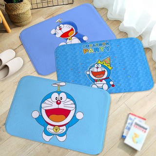 แผ่นปูพื้น ลาย Doraemon กันลื่น สำหรับในห้องครัว ห้องน้ำ