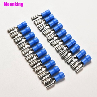 [Moonking] อุปกรณ์เชื่อมต่อสายไฟฉนวนไฟฟ้า 20 Blue Female 14-16AWG