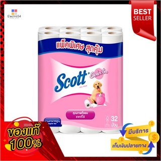 สก็อตต์ซีเลคท์ยาวมาตรฐานม้วน x32SCOTT SELECT REGULAR ROLL 32 ROLL