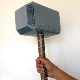 Diy Papercraft Mjolnir Thor  S ค้อนกระดาษ 3 D ของเล่นสําหรับเด็ก