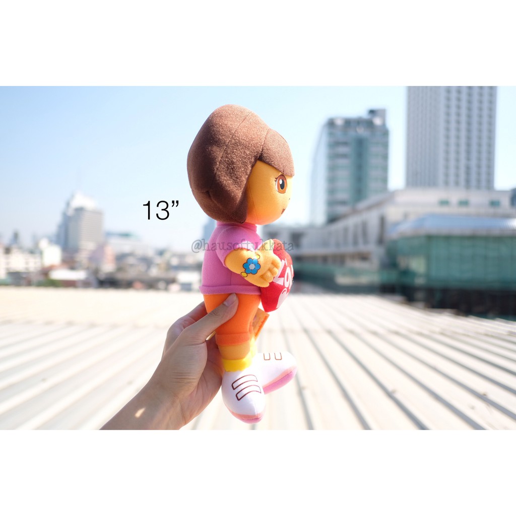 ตุ๊กตา Dora the Explorer ดอร่า ถือหัวใจ 13/18/22/30นิ้ว โดรา โดร่า ดอรา Valentine วาเลนไทน์ ราคา ถูกที่สุด ดีลบีเคเค แกลเลอรีภาพที่ 3