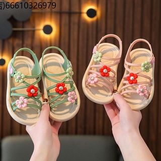 Sandals Girls Soft Bottom Anti -slip น่ารักเจ้าหญิงเจ้าหญิง