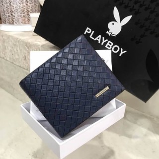 กระเป๋า PLAYBOY SHORT WALLET แท้พร้อมกล่อง