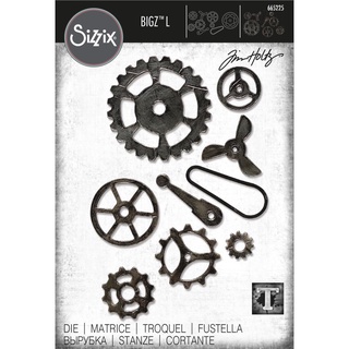 Sizzix Bigz L Die By Tim Holtz : Mechanical