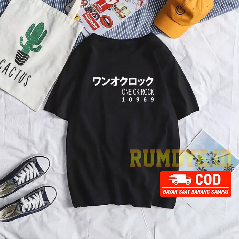 One OKE ROCK UNISEX ONE OK ROCK เสื้อยืด BAND ONE OK ROCK TSHIRT ROCK Music