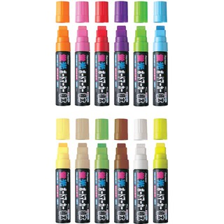 RAYMAY Window Fluorescent Markers 15 mm (ปากกาเขียนกระจก) LBM482A