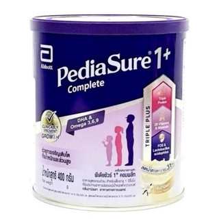 โฉมใหม่ Pediasure ยกลัง 24กระป๋อง💥ขายส่งล็อตใหม่ Pediasure พีเดียชัวร์ คอมพลีท กลิ่นวานิลลา 400 กรัม Exp 08/2024