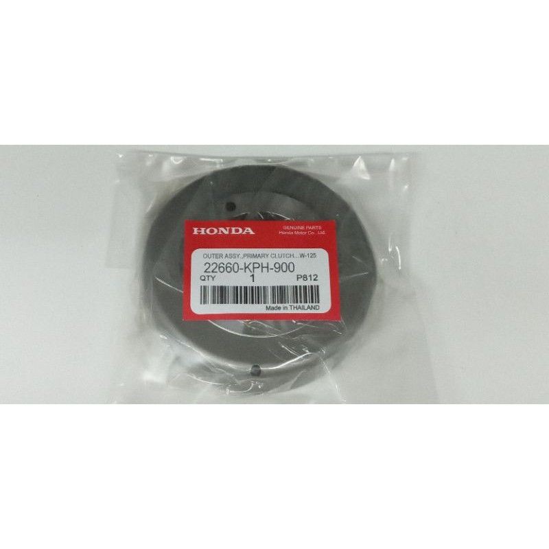 ชามครัช​ เสื้อครัชตัวนอก+หมุดย้ำ 3ตัว(เกรดแท้)  W125, W125 i