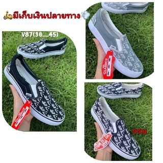 🛒Vans ลายDปัก😈sz.36-45