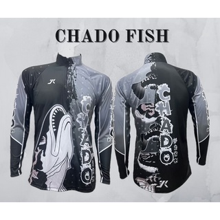 JK Thailand เสื้อตกปลา CHADO FISH ป้องกันรังสี UV 80% แห้งเร็ว