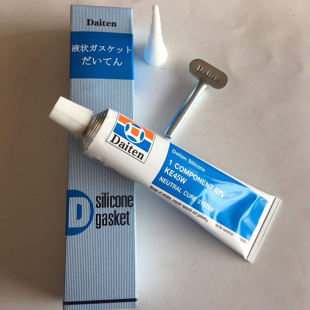 กาวทาปะเก็น DAITEN KE45W SILICONE GASKET 100g Shopee Thailand