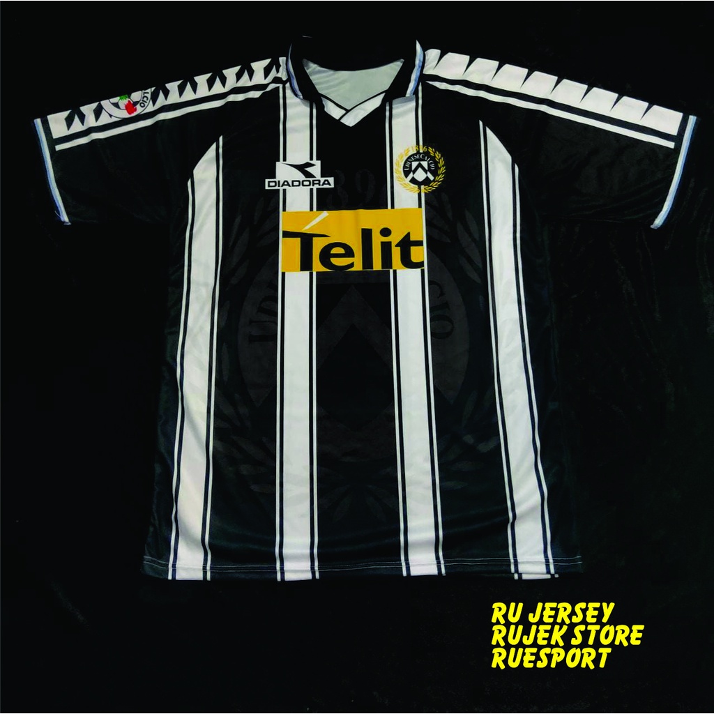 เสื้อเจอร์ซีย์พิมพ์ลายเต็มรูปแบบ Udinese 1999/2000
