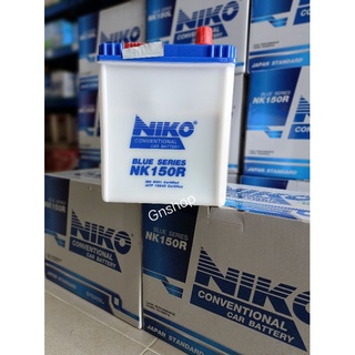 Nikoแบตเตอรี่150R-80แอมป์มาตราฐานญี่ปุ่นแท้  ยังไม่เติมน้ำกรดจากโรงงาน ลูกค้าหาเติมเอง