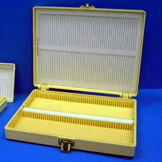 กล่องพลาสติกใส่สไลด์ Slide Box