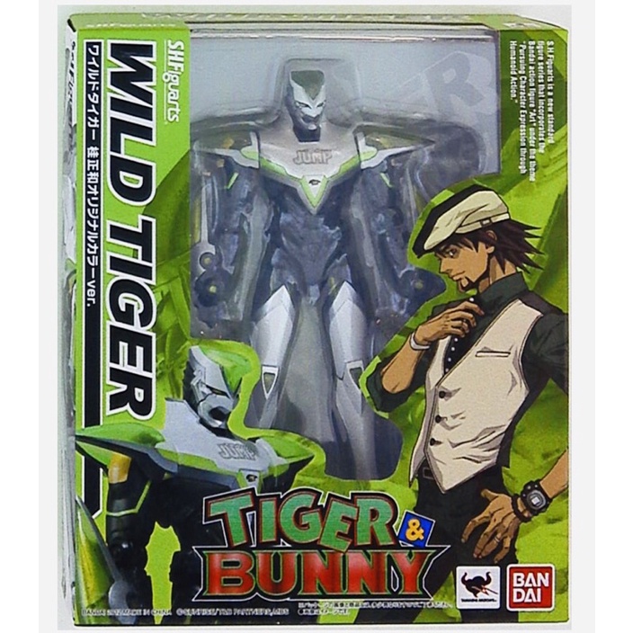 Bandai SHF Tiger And Bunny Wild Tiger Masakazu Katsura color ver